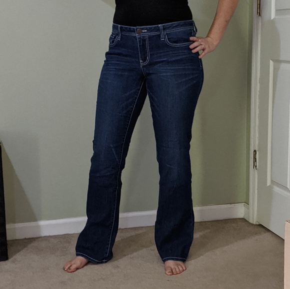 lei curvy bootcut jeans